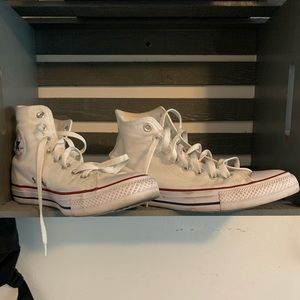 White high top converse